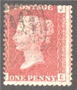 Great Britain Scott 33 Used Plate 102 - JE